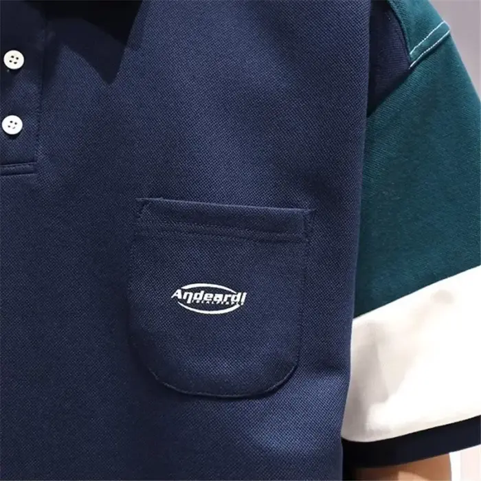 Casual Loose Polo Shirts For Men - Image 3