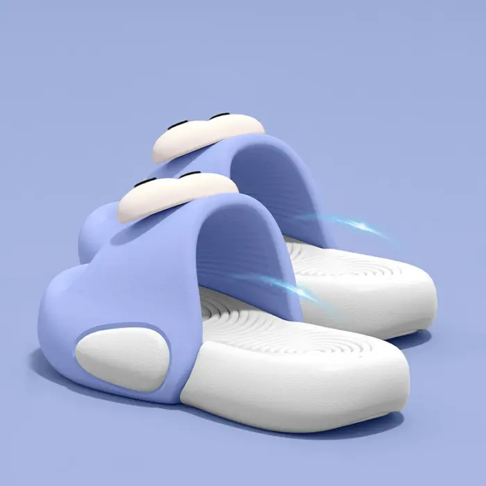 New Big Eyes Thick Sole Slippers For Kids - Image 4