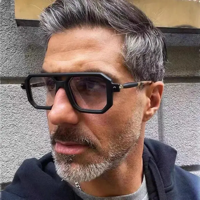 New Square Sunglasses For Men - Image 4