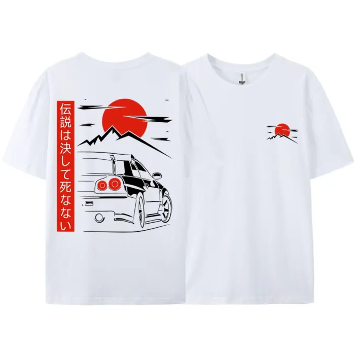 Cotton Japanese T-Shirts For Men - Image 4