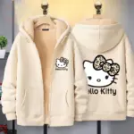 Hello Kitty Zipper Hoodies For Girls - Image 2