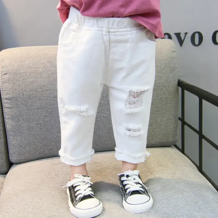 Casual Ripped Jeans For Boys - Image 2