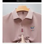 Embroidered100% Pure Cotton Polo For Men - Image 2