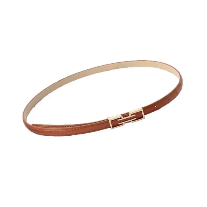 PU Leather Thin Belts For Women - Image 4