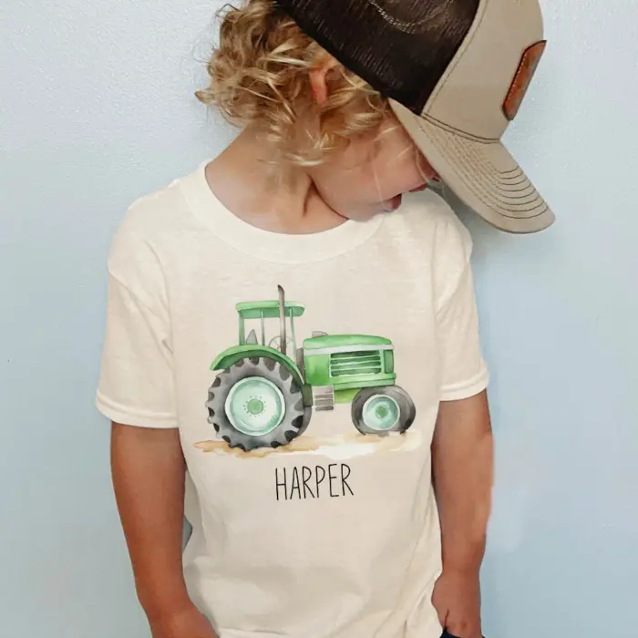 Tractor T-Shirts For Boys - Image 2