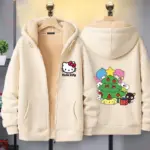 Hello Kitty Zipper Hoodies For Girls - Image 3