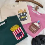 New Cartoon Pocket T-Shirts For Kids