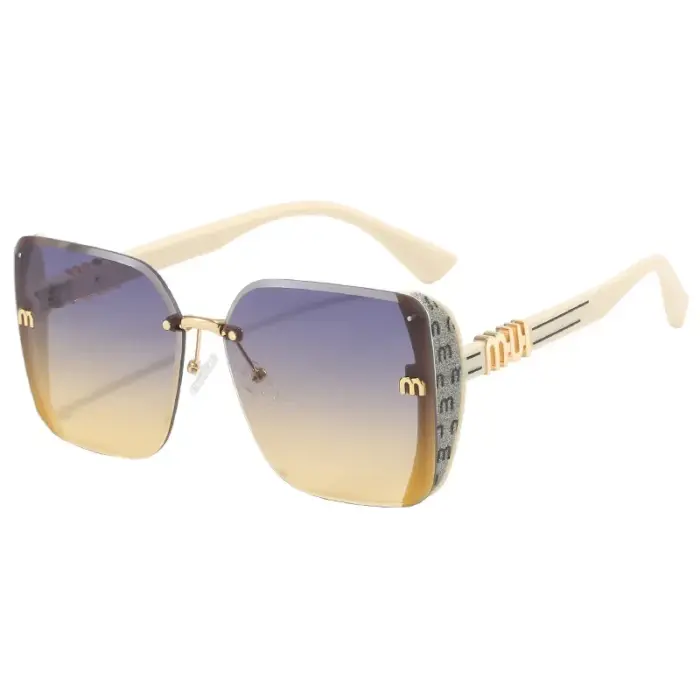 Vintage Oversized Sunglasses For Women - Image 1