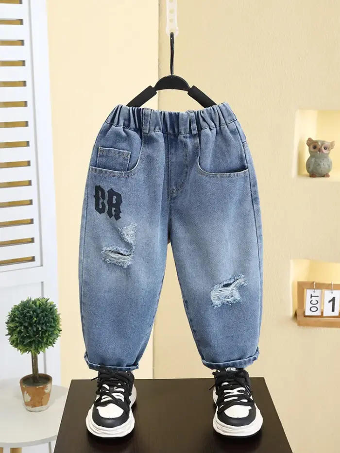 Fashionable Denim Jeans For Boys - Image 2
