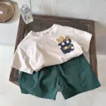 New Cartoon Pocket T-Shirts For Kids - Image 5