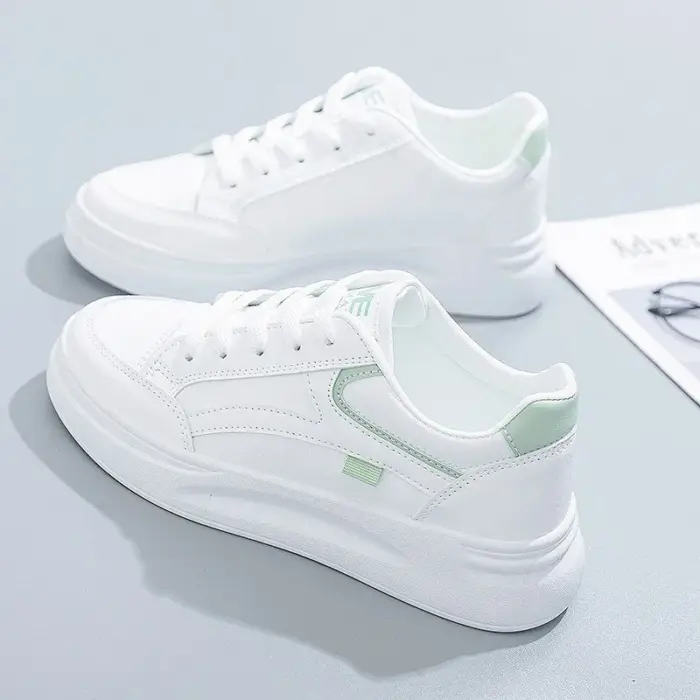 Comfortable Lace Up Sneakers For Women - Image 1