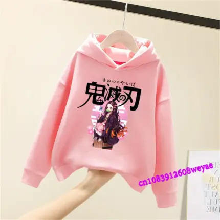 Demon Slayer Hoodies For Girls