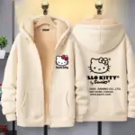 Hello Kitty Zipper Hoodies For Girls - Image 4