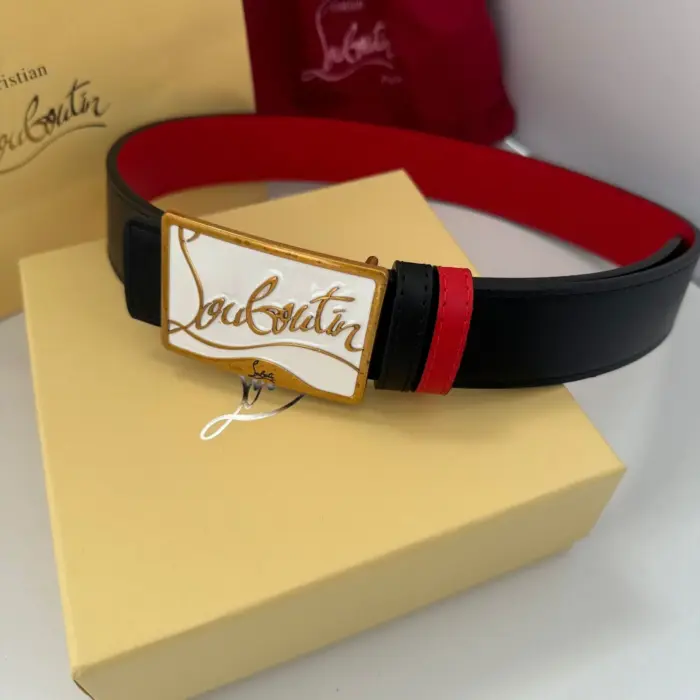 Luxury PU Leather Buckle Belts For Men - Image 5