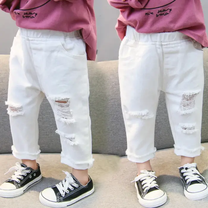 Casual Ripped Jeans For Boys - Image 1