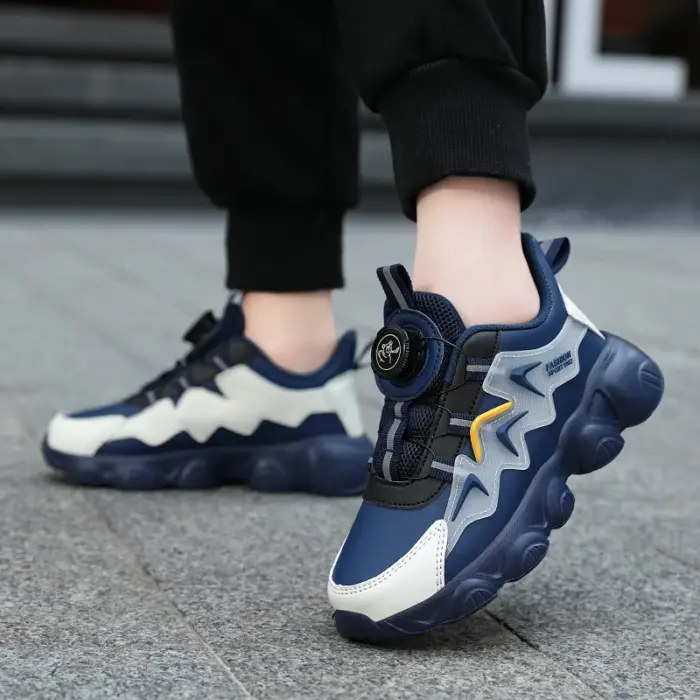 New Pu Leather Trainers For Kids - Image 5