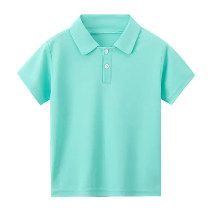 Solid Color Polo For Boys - Image 2
