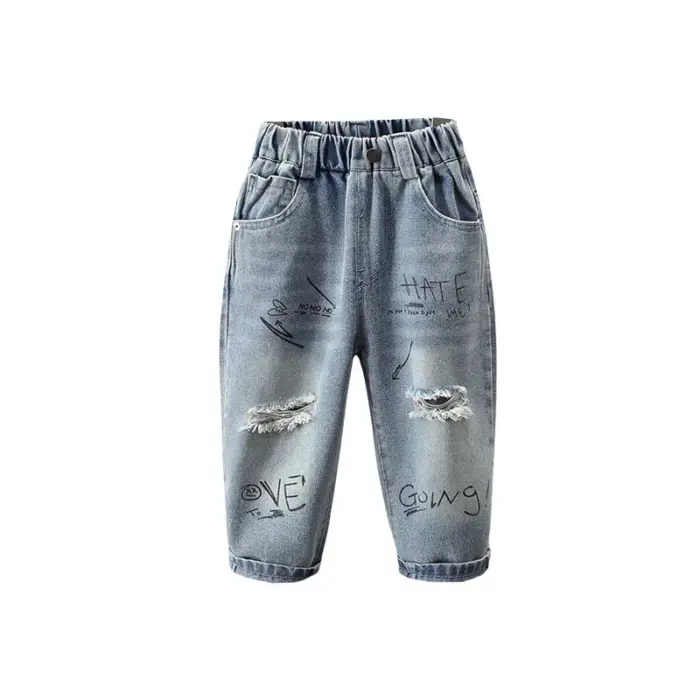 New Elastic Jeans For Boys - Image 6