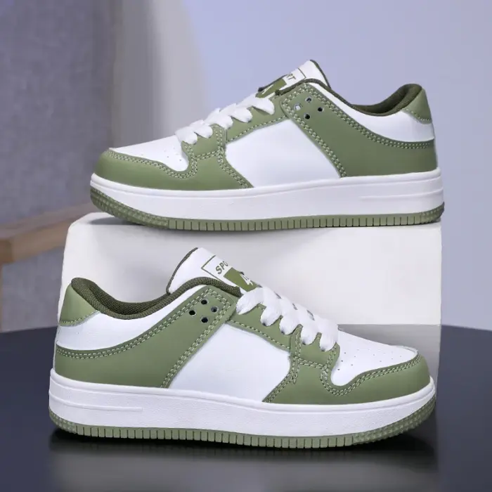 Fashion Pu Leather Sneakers For Boys - Image 1