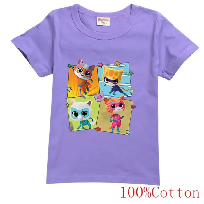 New SuperKitties T-Shirts For Kids - Image 5