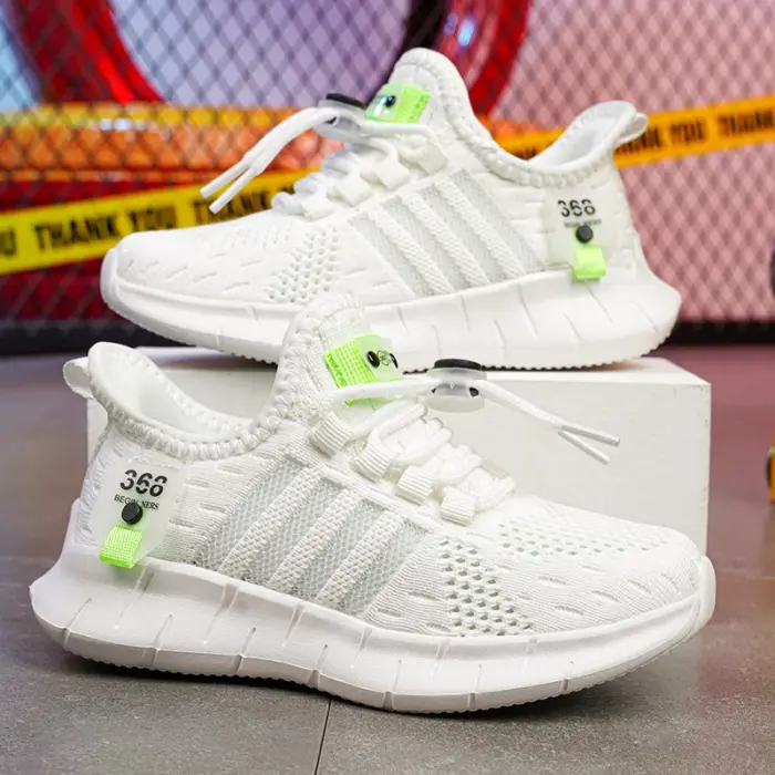 Mesh Breathable Running Shoes For Boys - Image 2