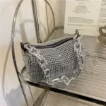 Luxury Rhinestone Shoulder Bags For Women - Image 2