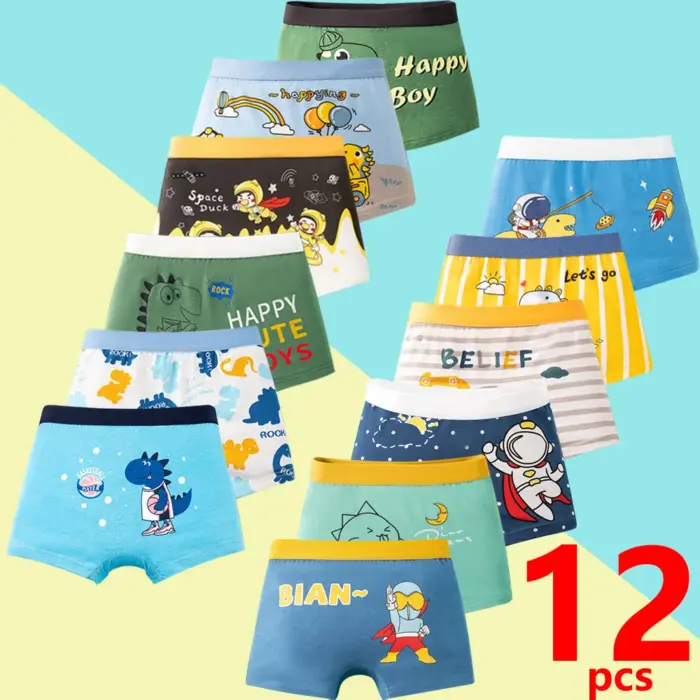 New Cartoon Print Underwear For Boys - Image 2