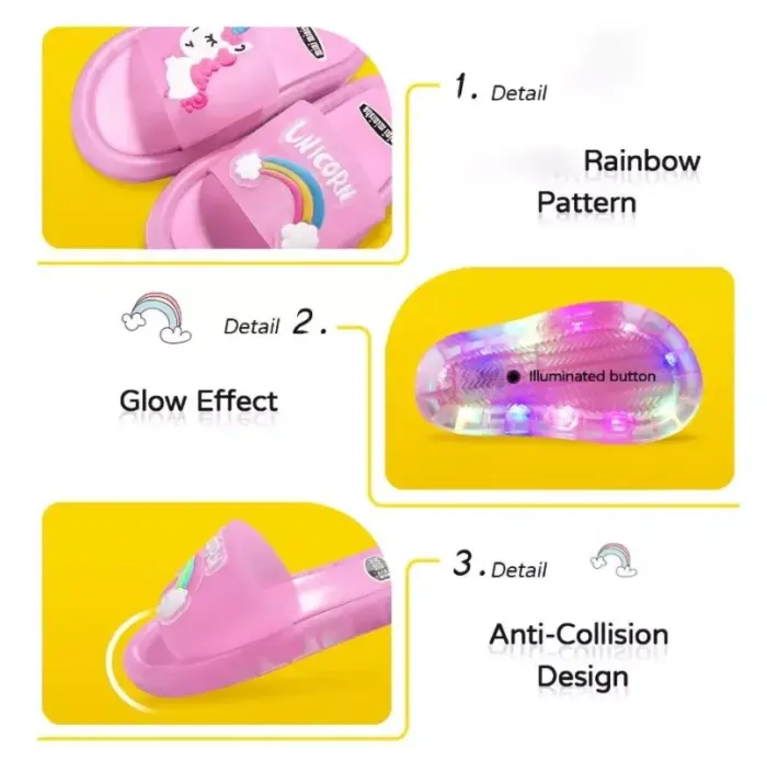 Led Lights Slippers For Kids - Image 5