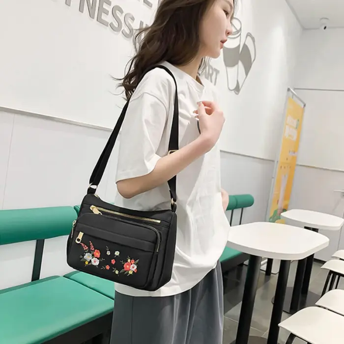 Casual Embroidery Shoulder Bags For Women - Image 3