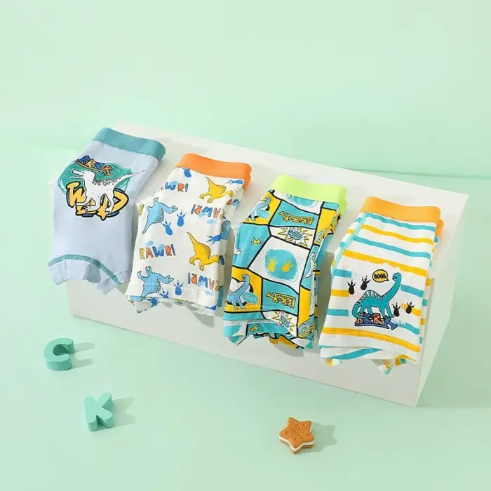 New Multipack Dinosaur Boxers For Boys - Image 2
