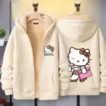 Hello Kitty Zipper Hoodies For Girls - Image 6