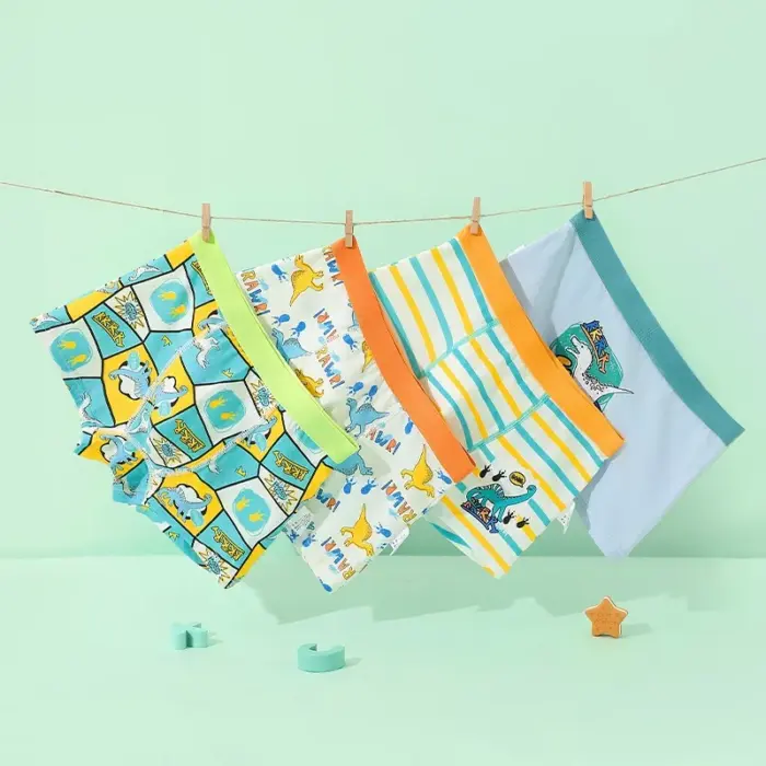 New Multipack Dinosaur Boxers For Boys - Image 1