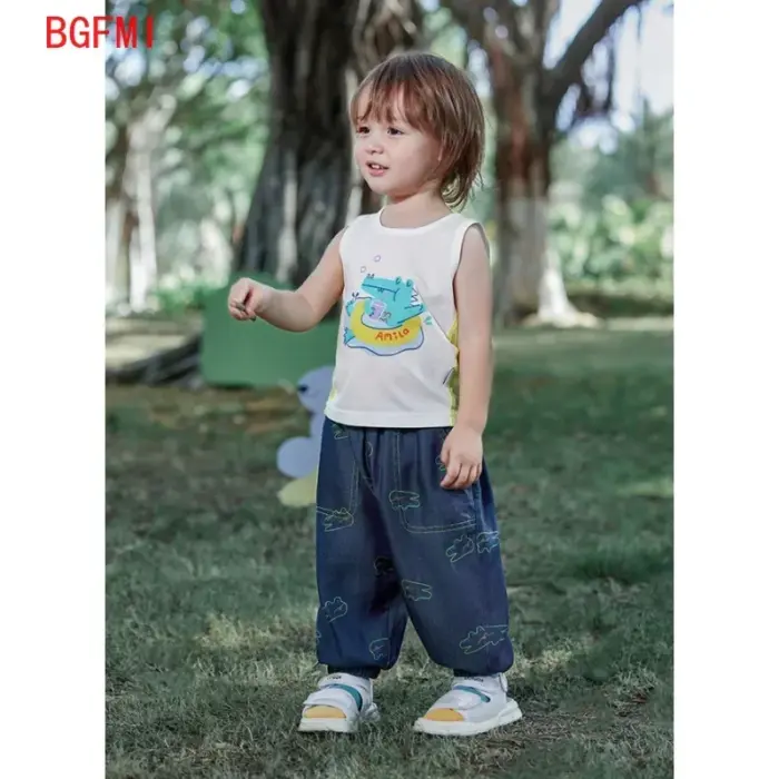 Trendy Loose Jeans For Boys - Image 5
