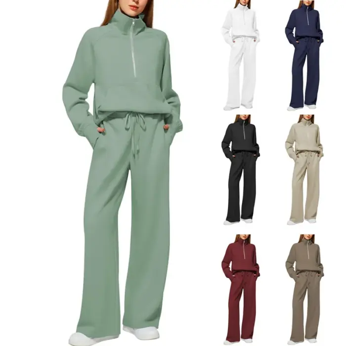 Half-Zip Tracksuits For Women - Image 1