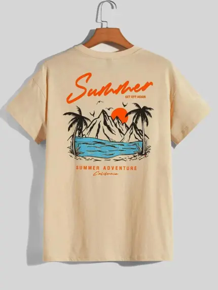 Loose Summer T-Shirts For Men