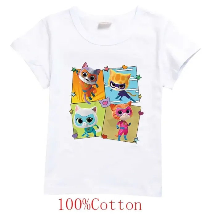 New SuperKitties T-Shirts For Kids - Image 4