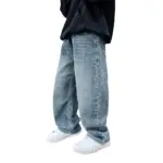 Casual Loose-Fit Denim Trousers For Boys - Image 5