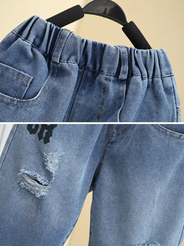 Fashionable Denim Jeans For Boys - Image 4