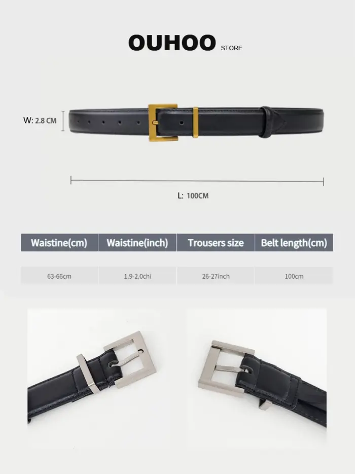 Casual Leather Belts For Women - Image 6
