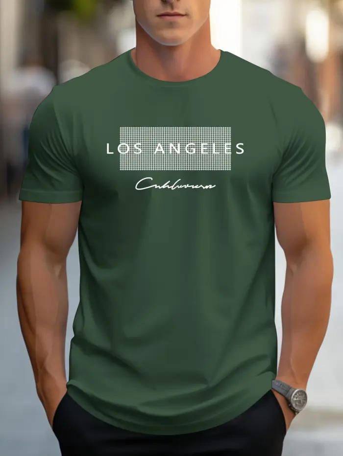 Loose Cotton T-Shirts For Men - Image 2