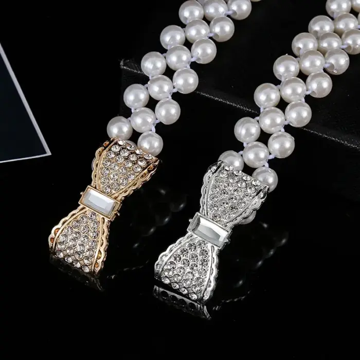 Elegant Pearl Belts For Women - Image 3