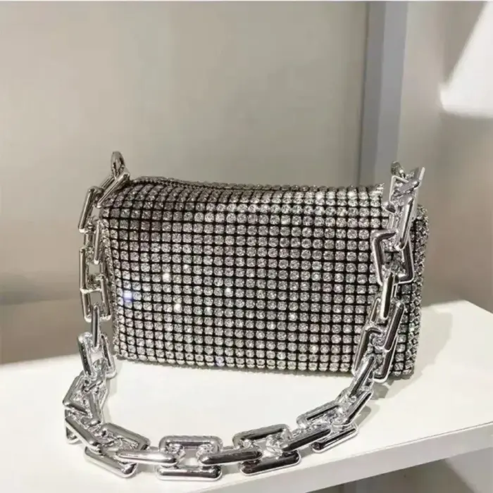 Luxury Rhinestone Shoulder Bags For Women - Image 1