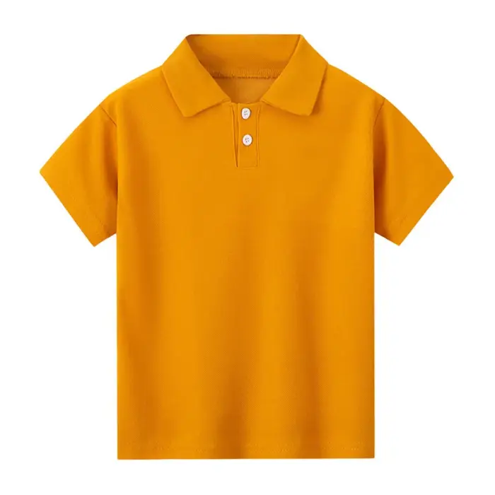 Solid Color Polo For Boys - Image 3