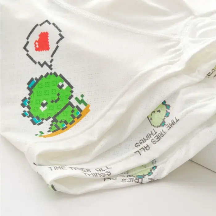 4PCS Breathable Underwear For Boys - Image 2