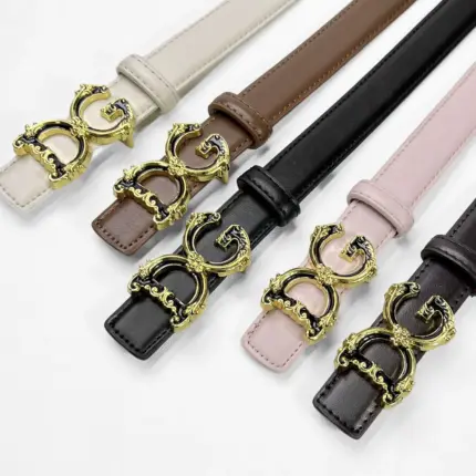 Vintage Alloy Buckle Belts For Women