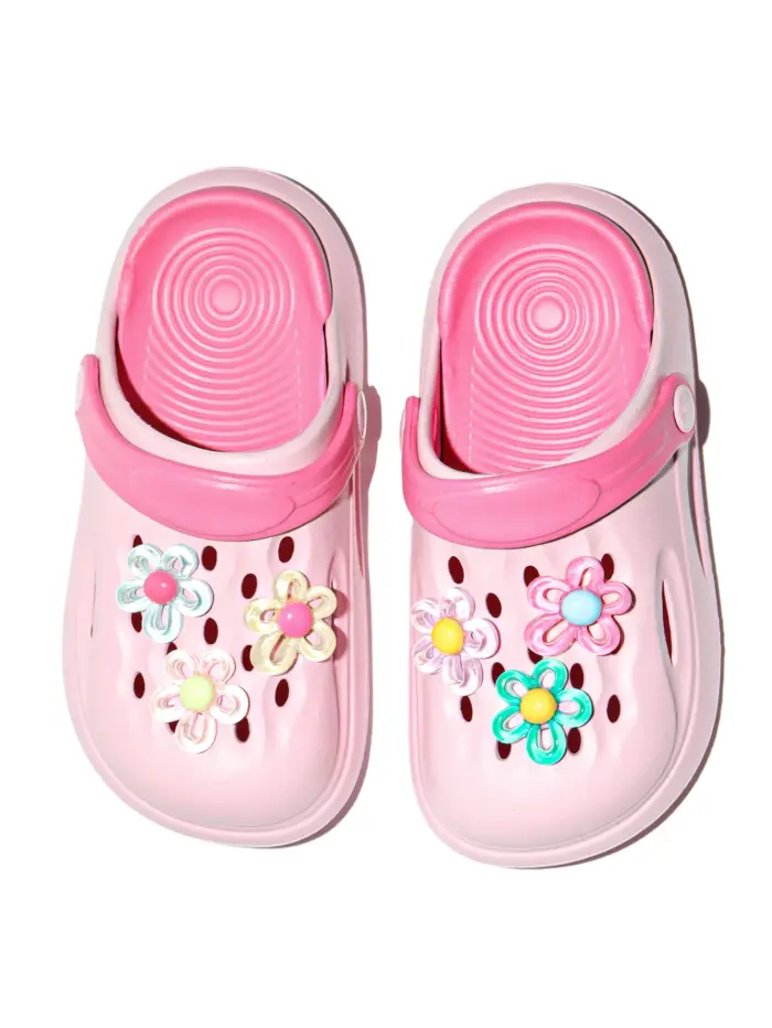 Flower Clogs For Girls - Image 4