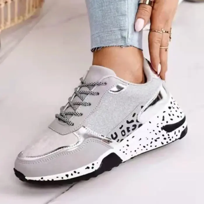 Casual Vulcanize Platform Sneakers For Women - Image 6