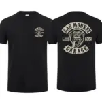 Cotton Gas Monkeys Garage T-Shirts For Men - Image 2