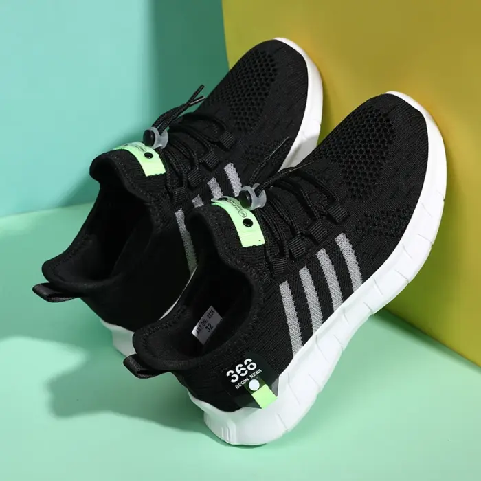 Mesh Breathable Running Shoes For Boys - Image 6