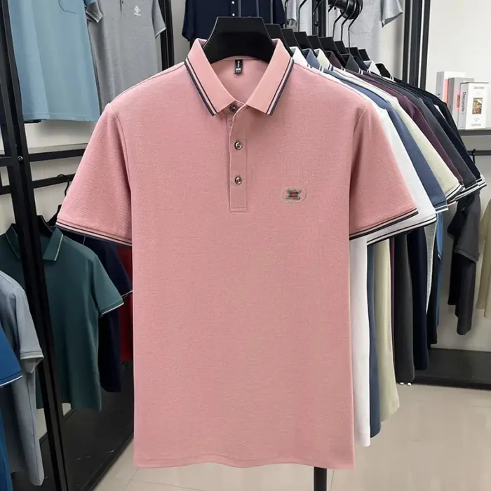 100% Cotton Polo Shirts For Men - Image 6